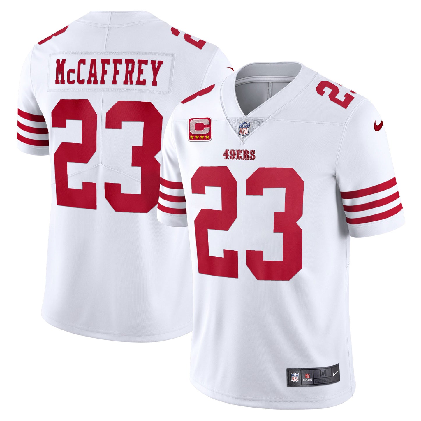 White - Christian McCaffrey