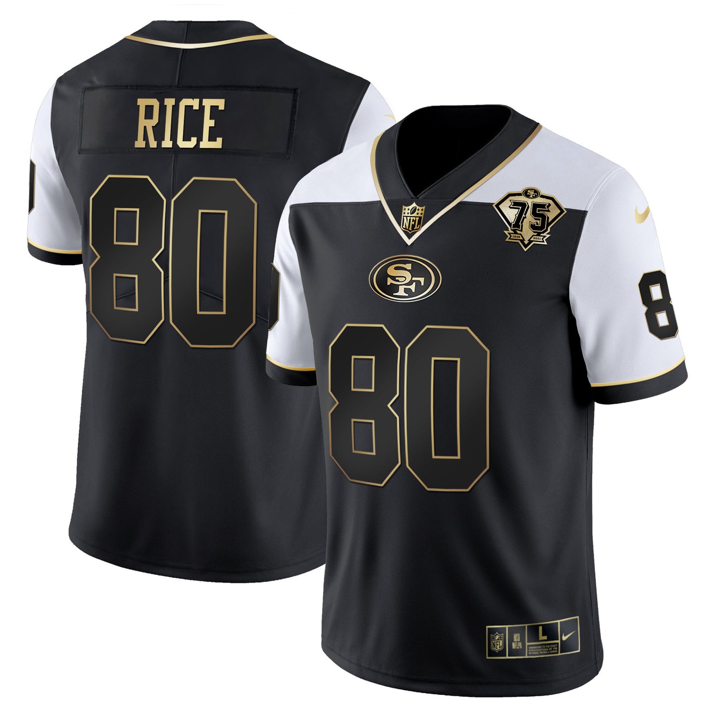 RFLCTV Black - Jerry Rice