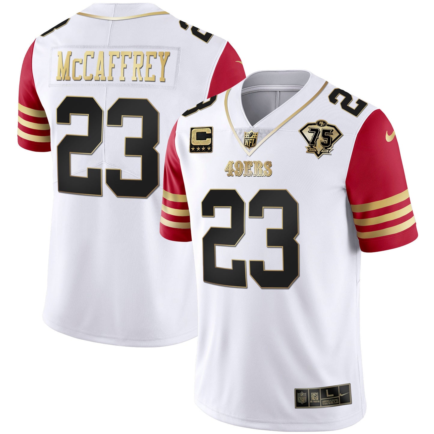 Red Sleeves - Christian McCaffrey