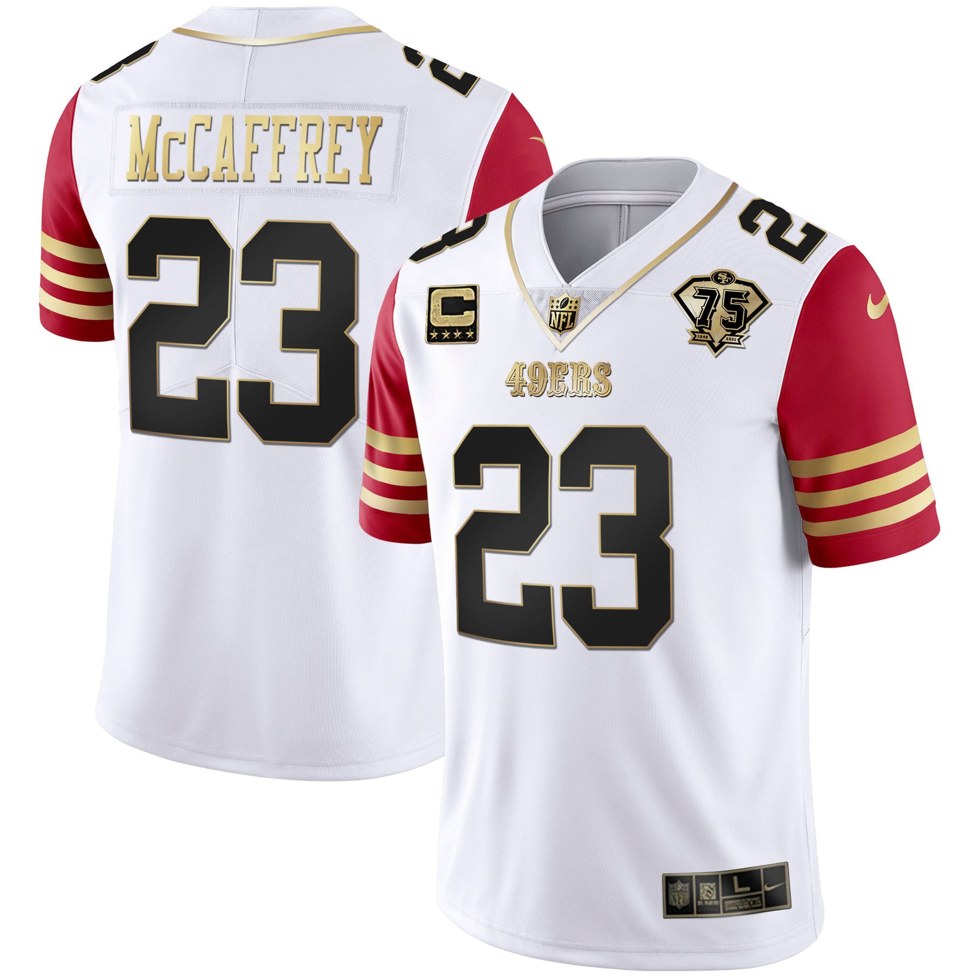 Red Sleeves - Christian McCaffrey