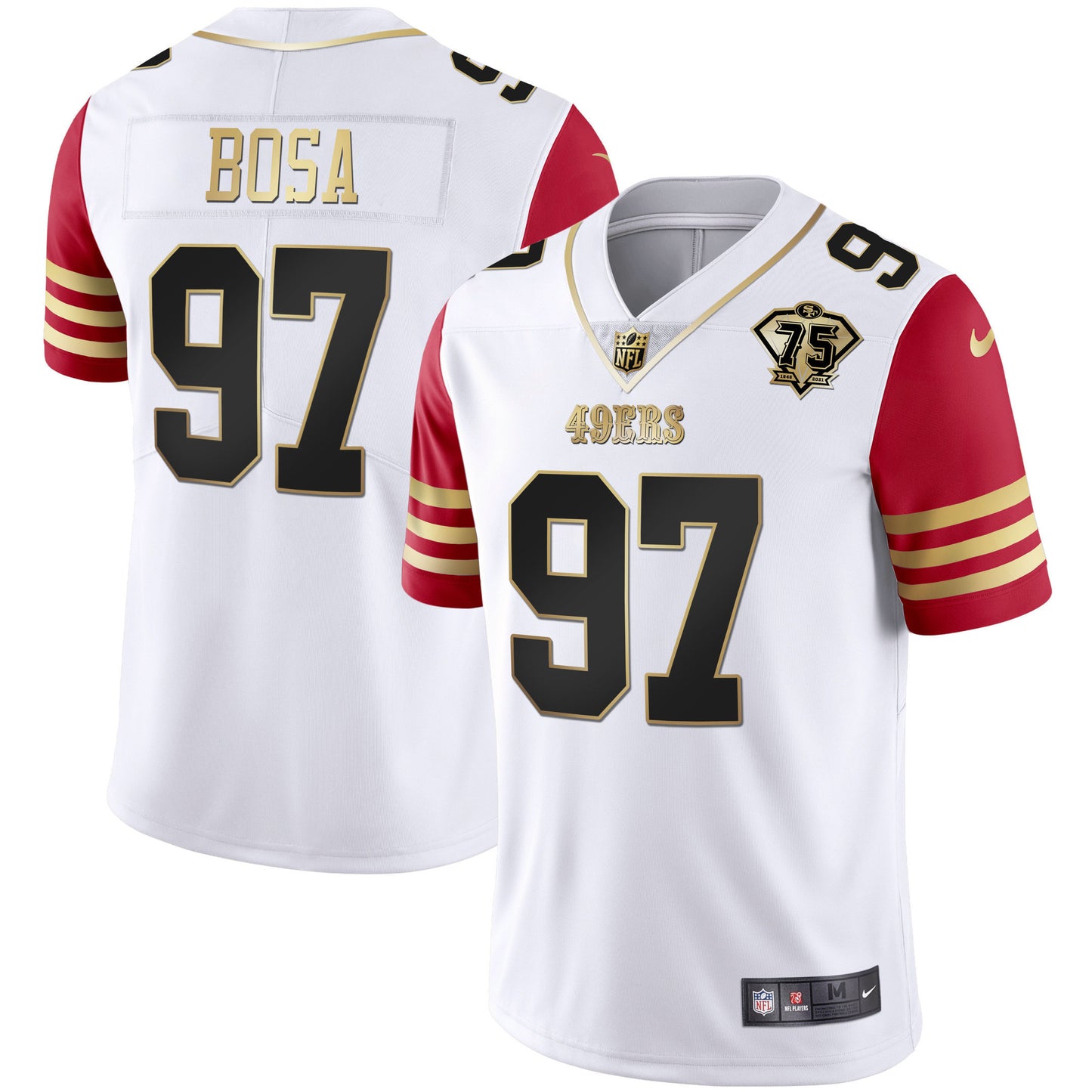 Red Sleeves - Nick Bosa
