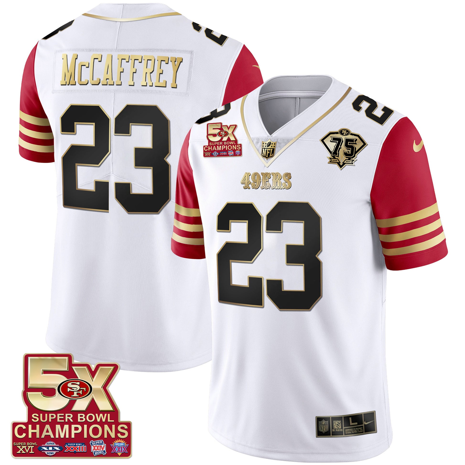 Red Sleeve - Christian McCaffrey