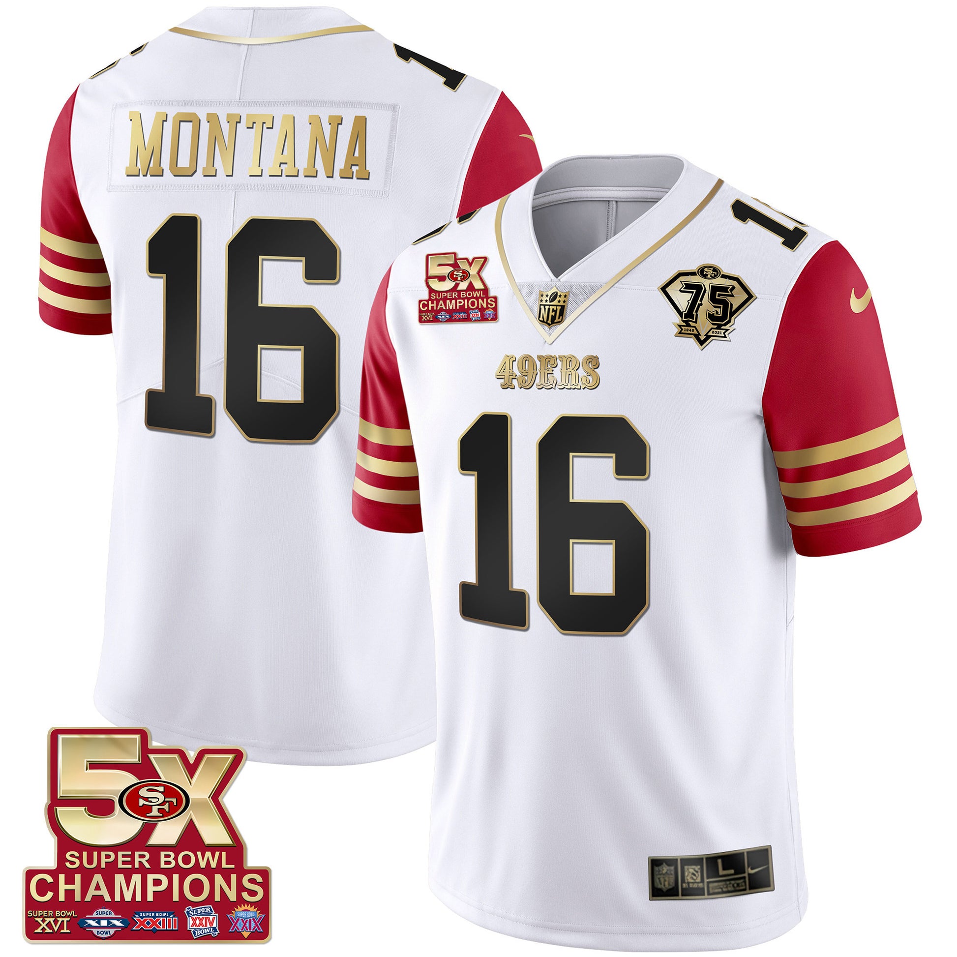 Red Sleeve - Joe Montana