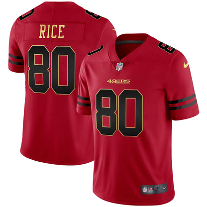 Men’s Black Red Gold Blooded Jersey
