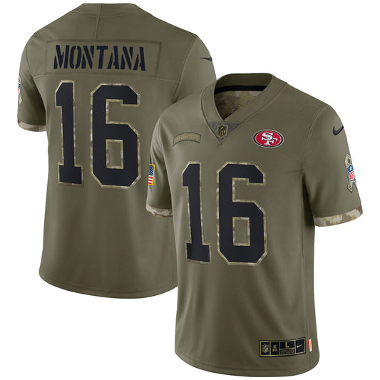Joe Montana Salute To Service Jersey