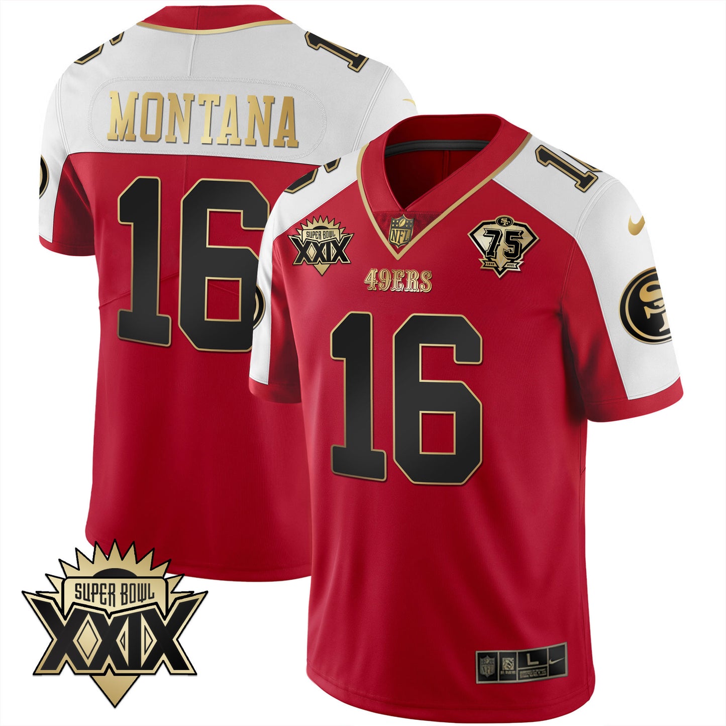 Red Alternate - Joe Montana