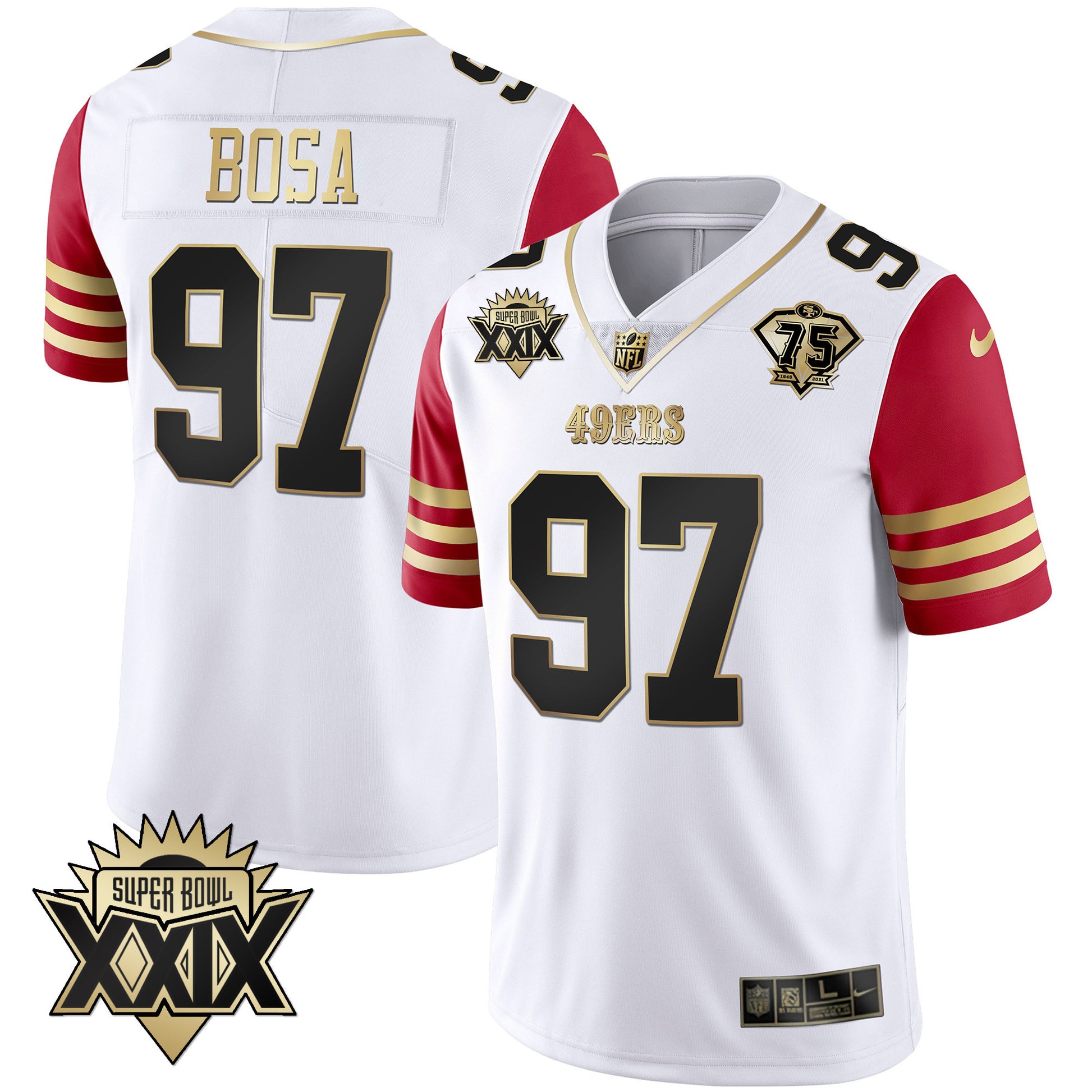 Red Sleeve - Nick Bosa