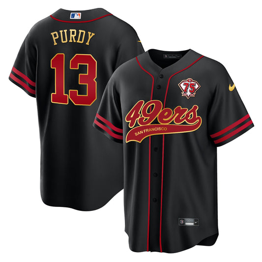 Black Gold Trim - Brock Purdy