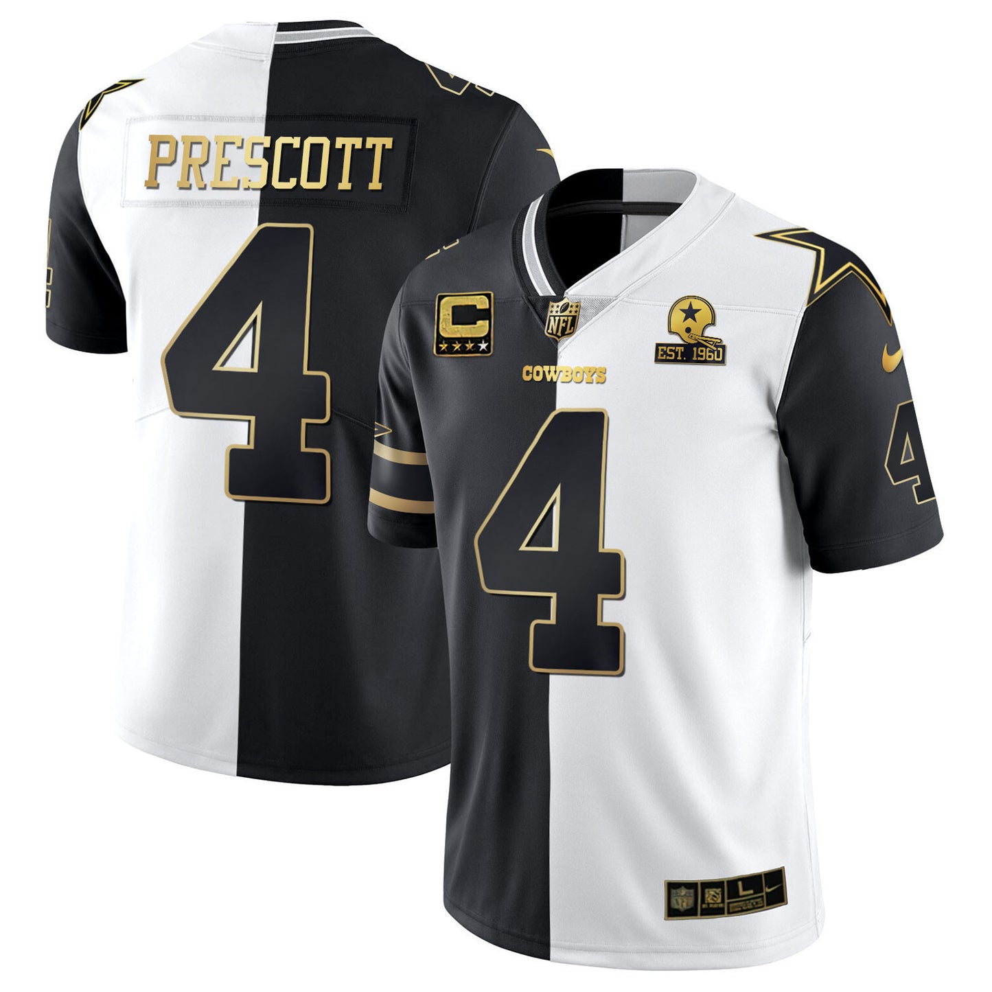 Black White Gold - Dak Prescott