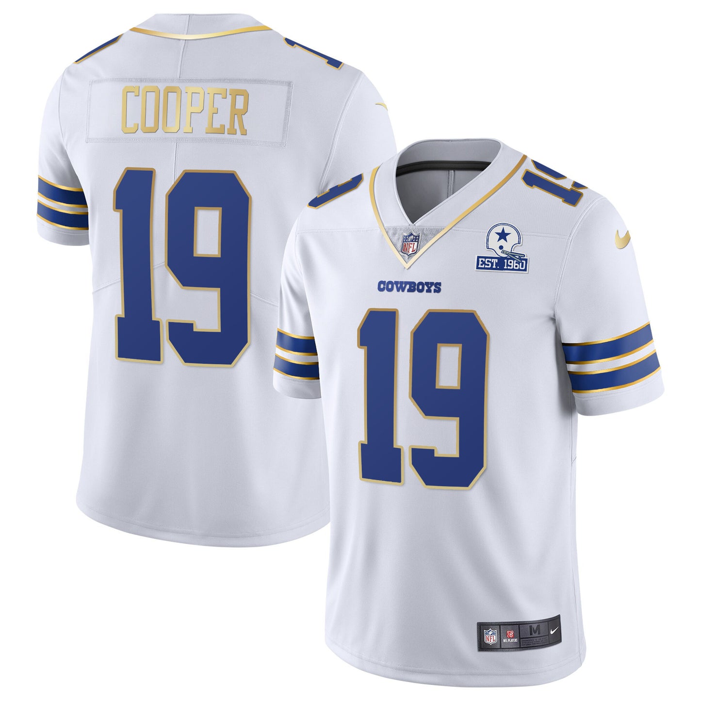 White Gold Trim - Amari Cooper