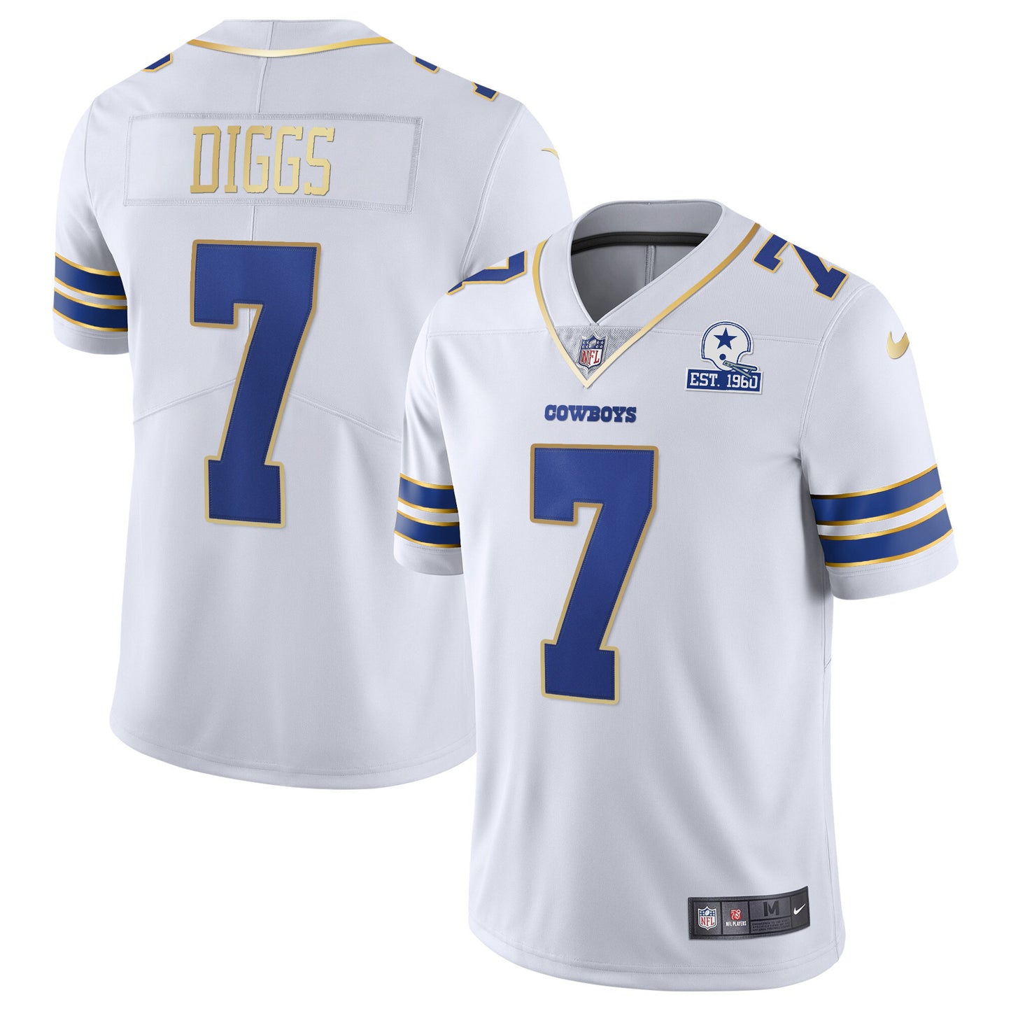 White Gold Trim - Trevon Diggs