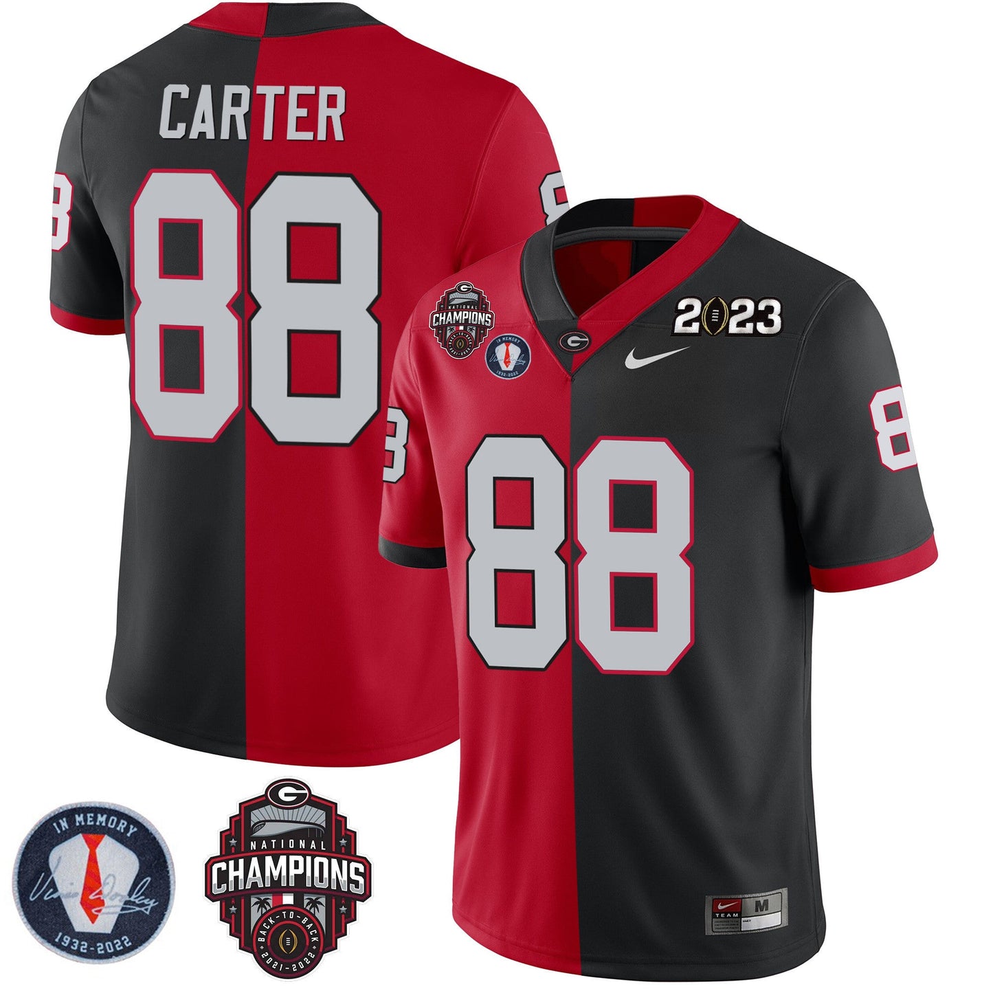 Split Red Black - Jalen Carter