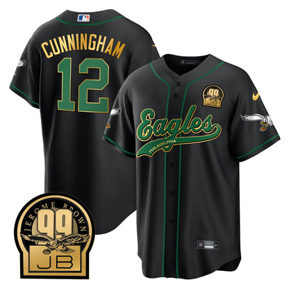 Black Gold Trim - Randall Cunningham