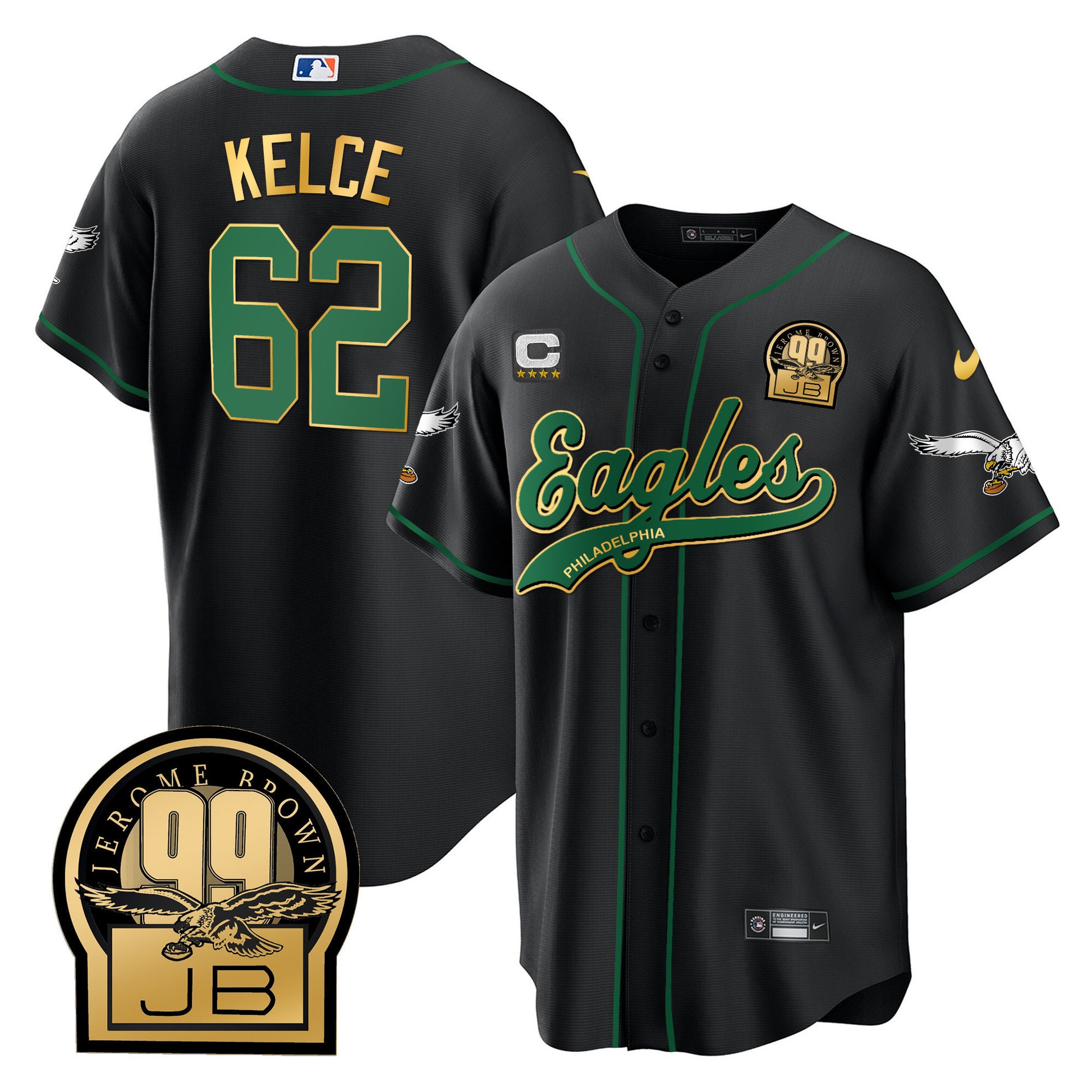 Black Gold Trim - Jason Kelce