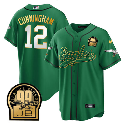Kelly Gold Trim - Randall Cunningham
