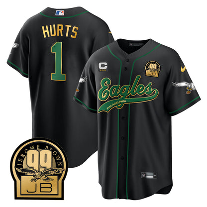 Black Gold Trim - Jalen Hurts