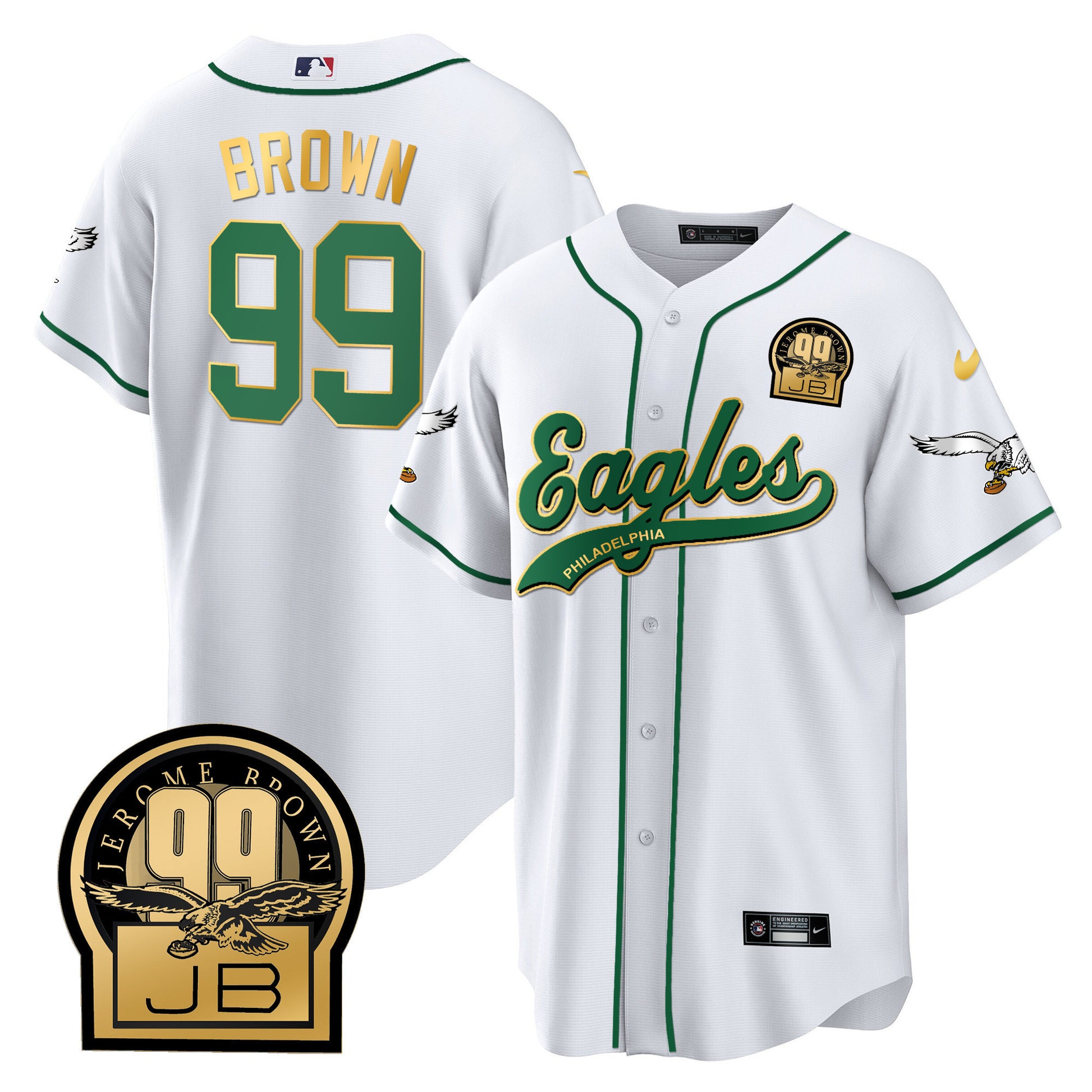 White Gold Trim - Jerome Brown