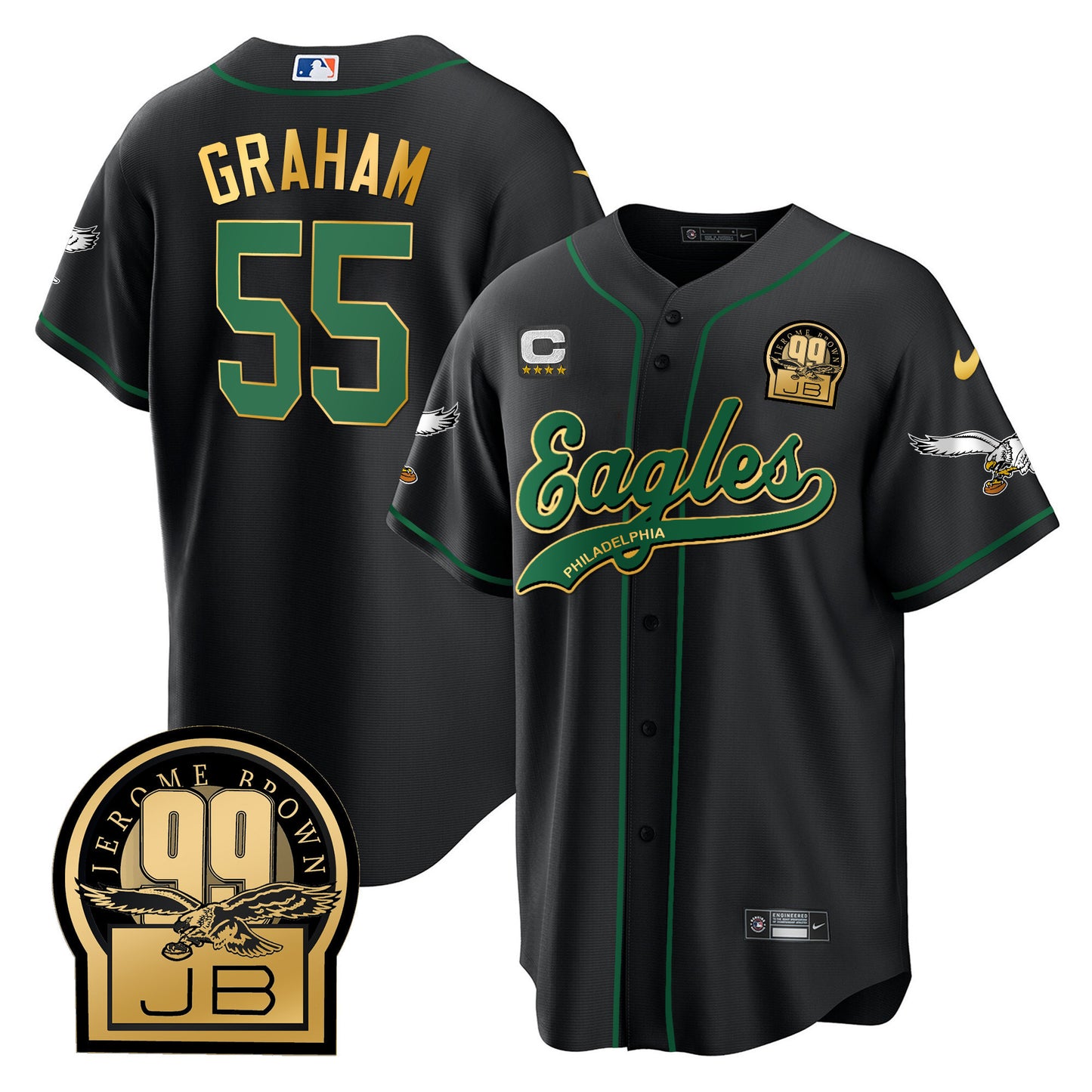 Black Gold Trim - Brandon Graham