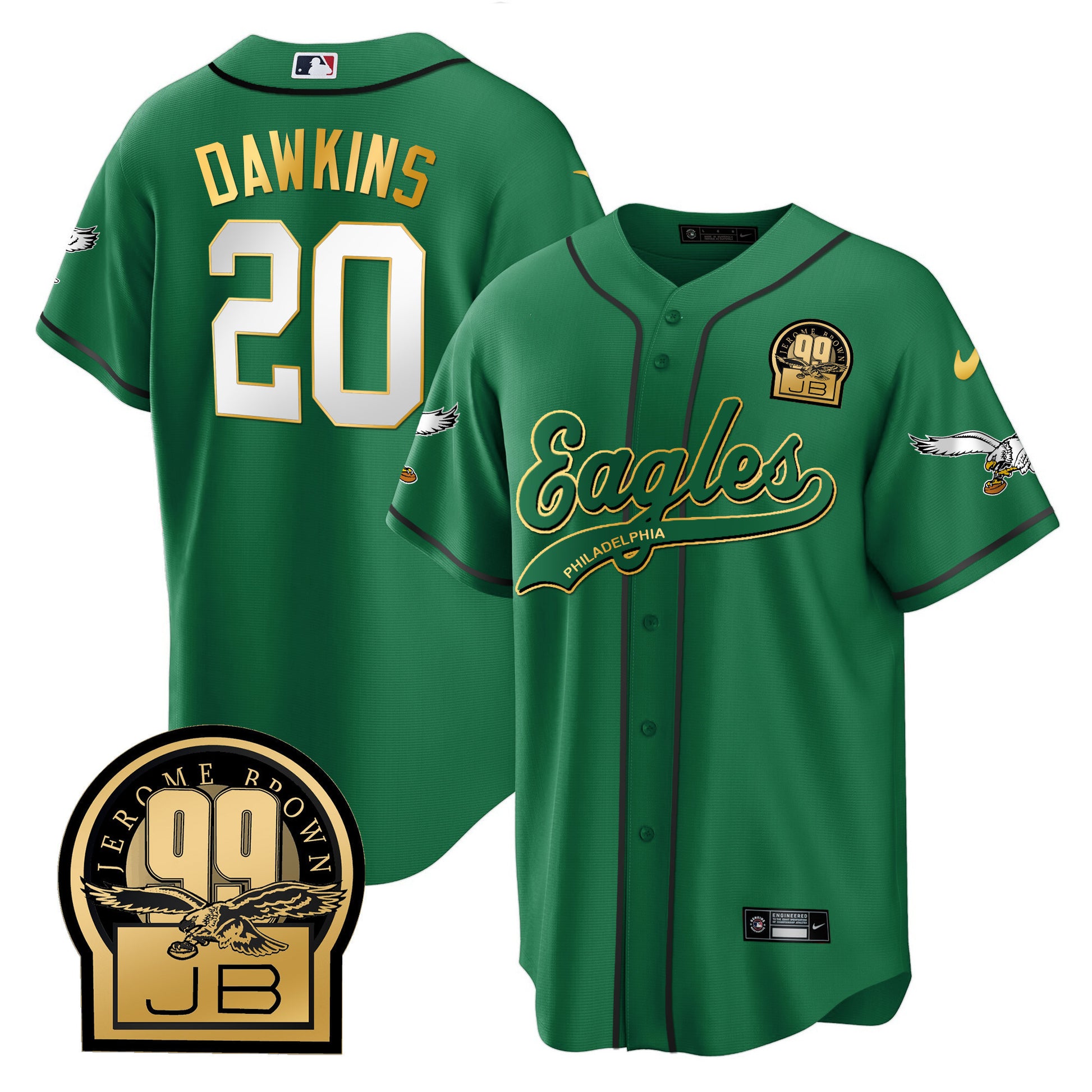 Kelly Gold Trim - Brian Dawkins