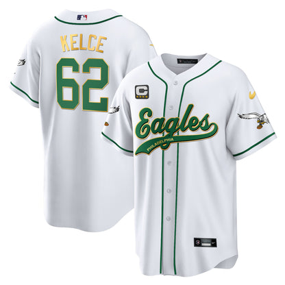 White Gold Trim - Jason Kelce