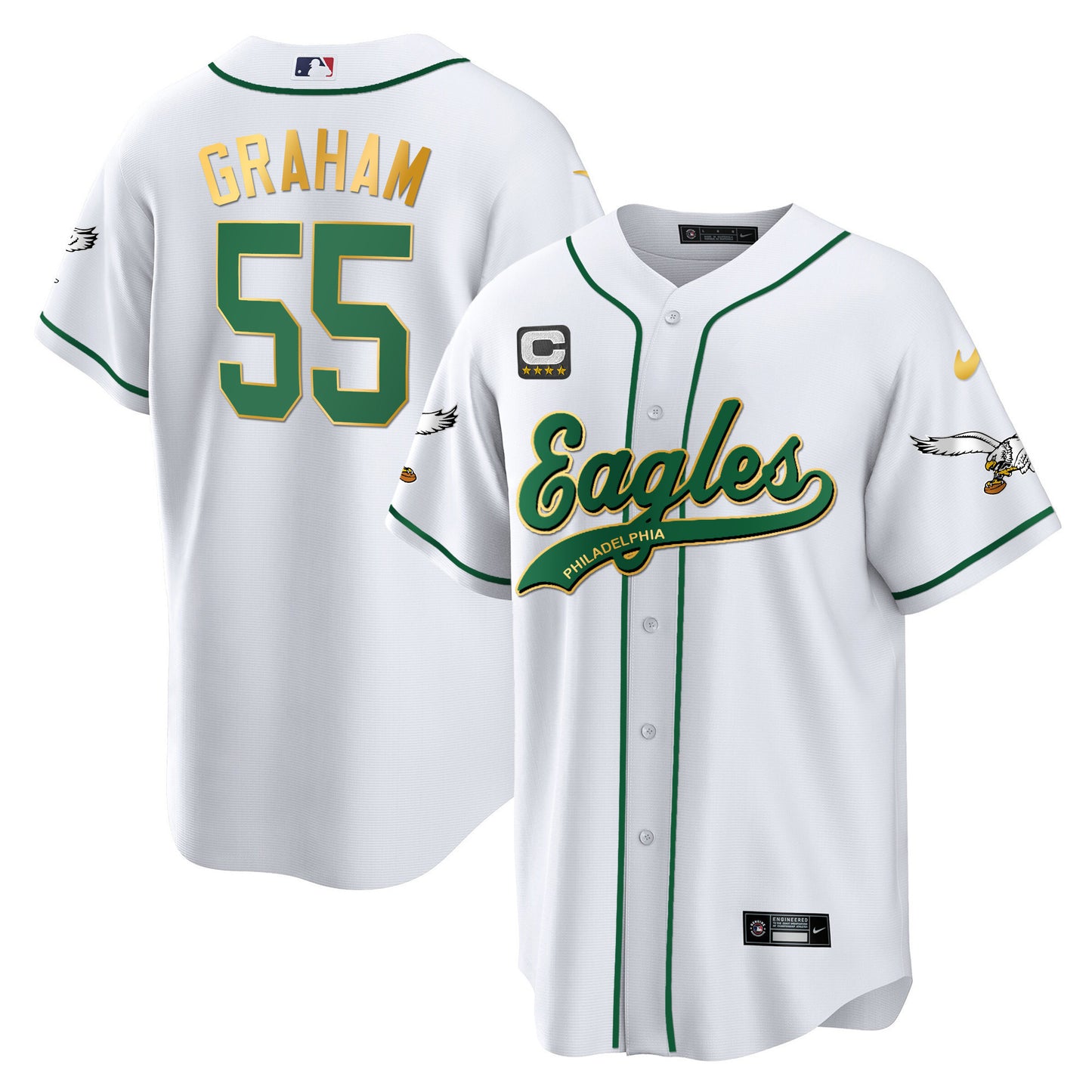 White Gold Trim - Brandon Graham