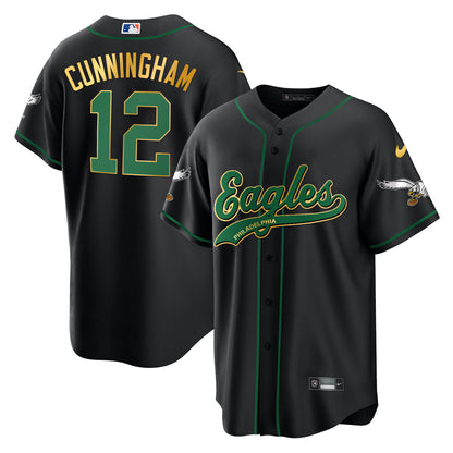 Black Gold Trim - Randall Cunningham