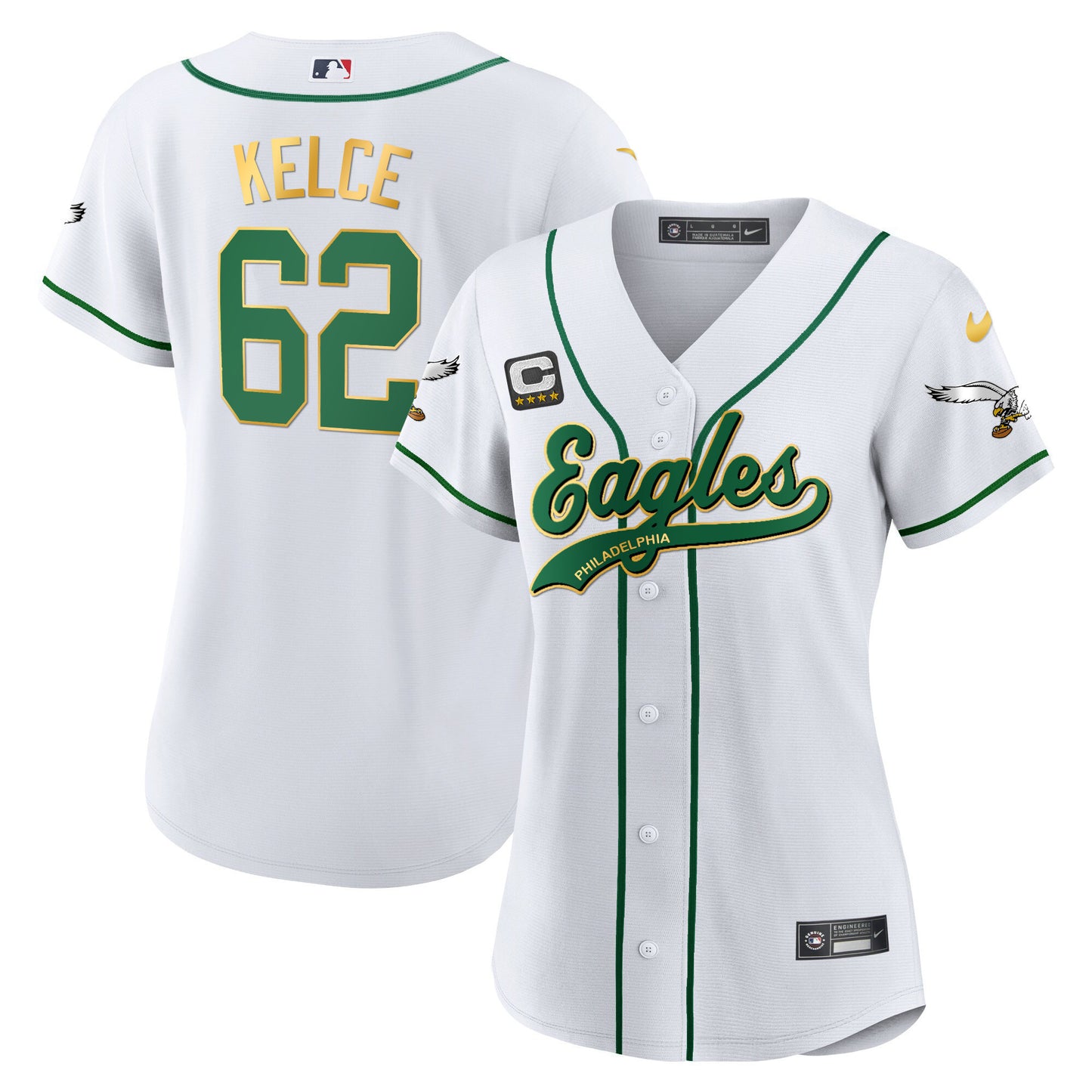 White Gold Trim - Jason Kelce