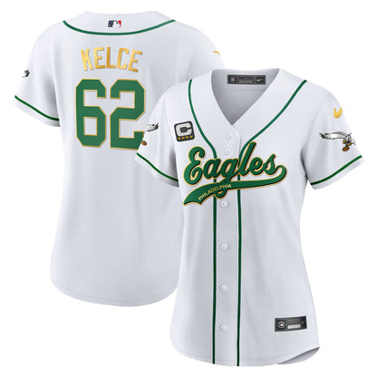 White Gold Trim - Jason Kelce