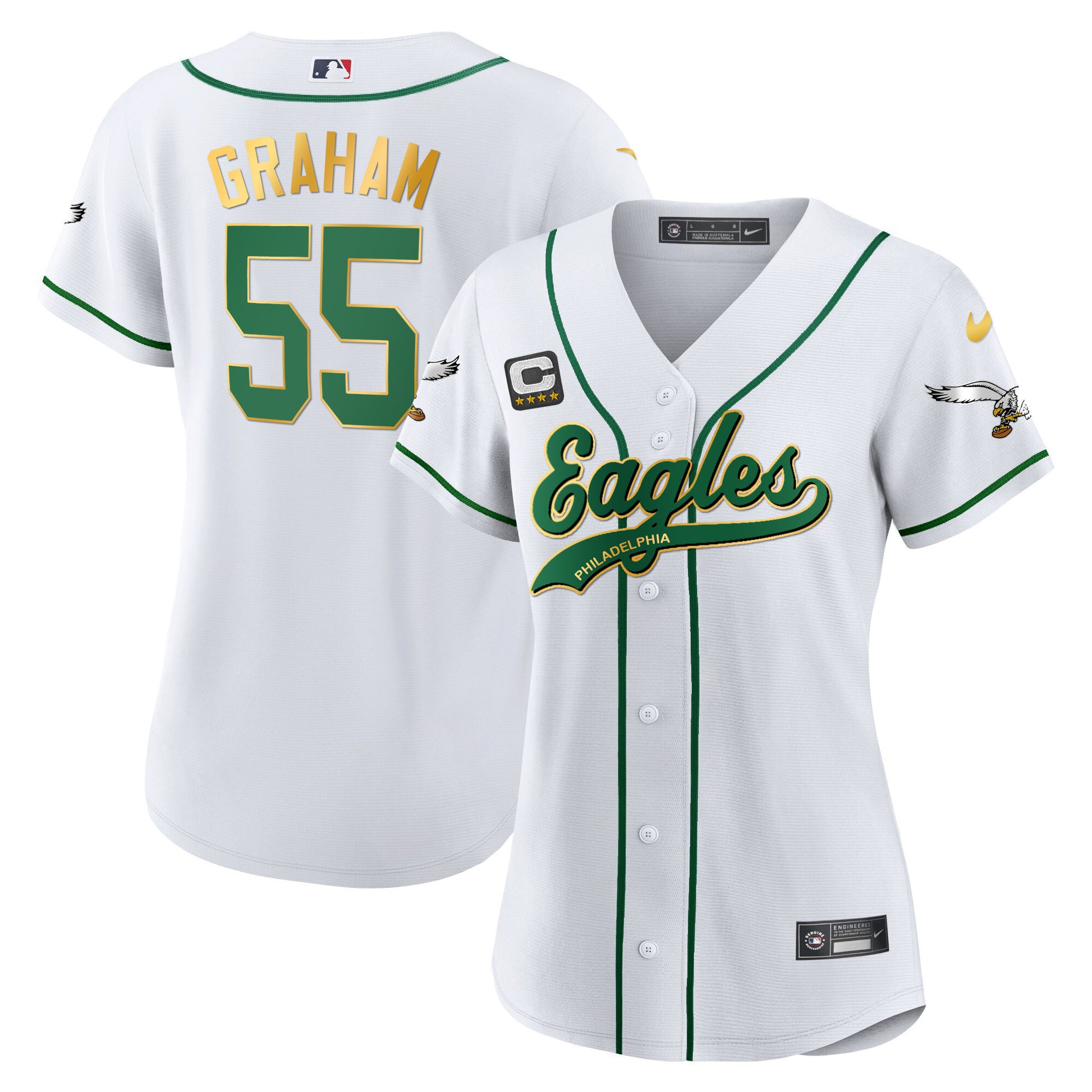 White Gold Trim - Brandon Graham
