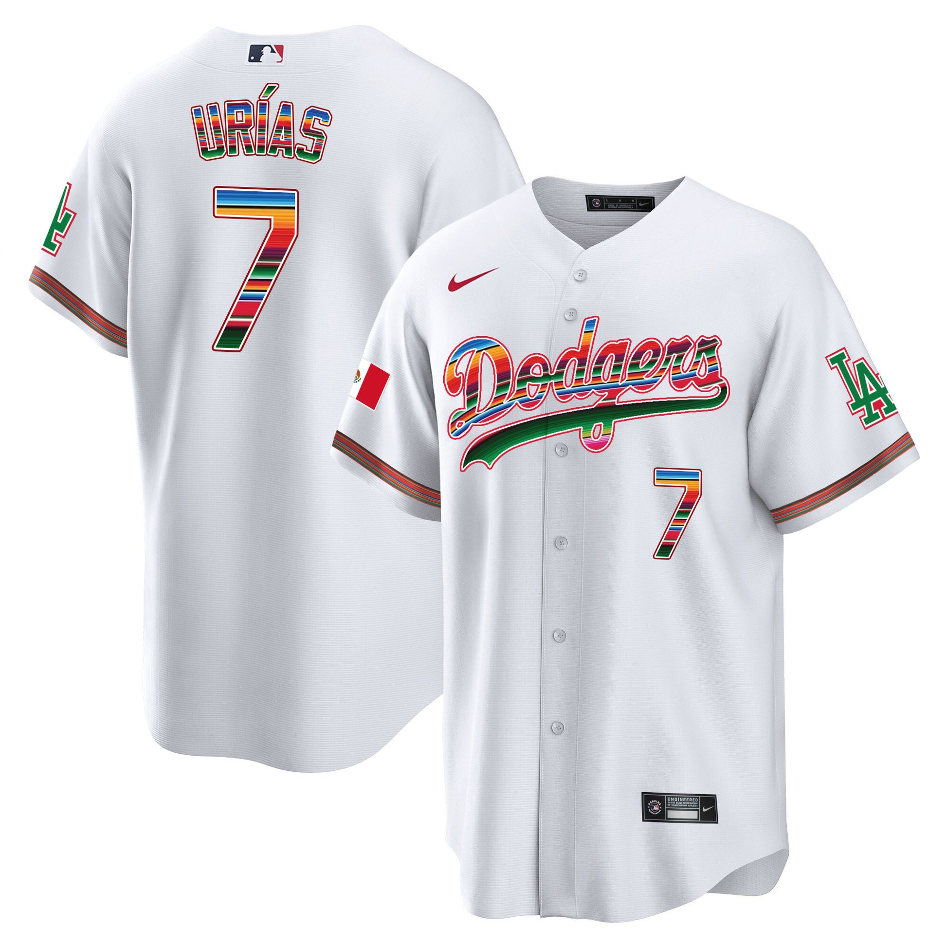 White - Julio Urias
