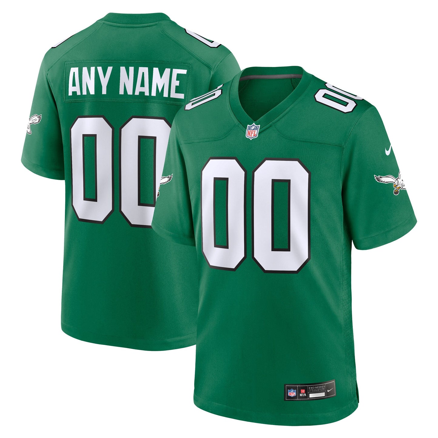 Philadelphia Alternate Custom Game Jersey – Kelly Green