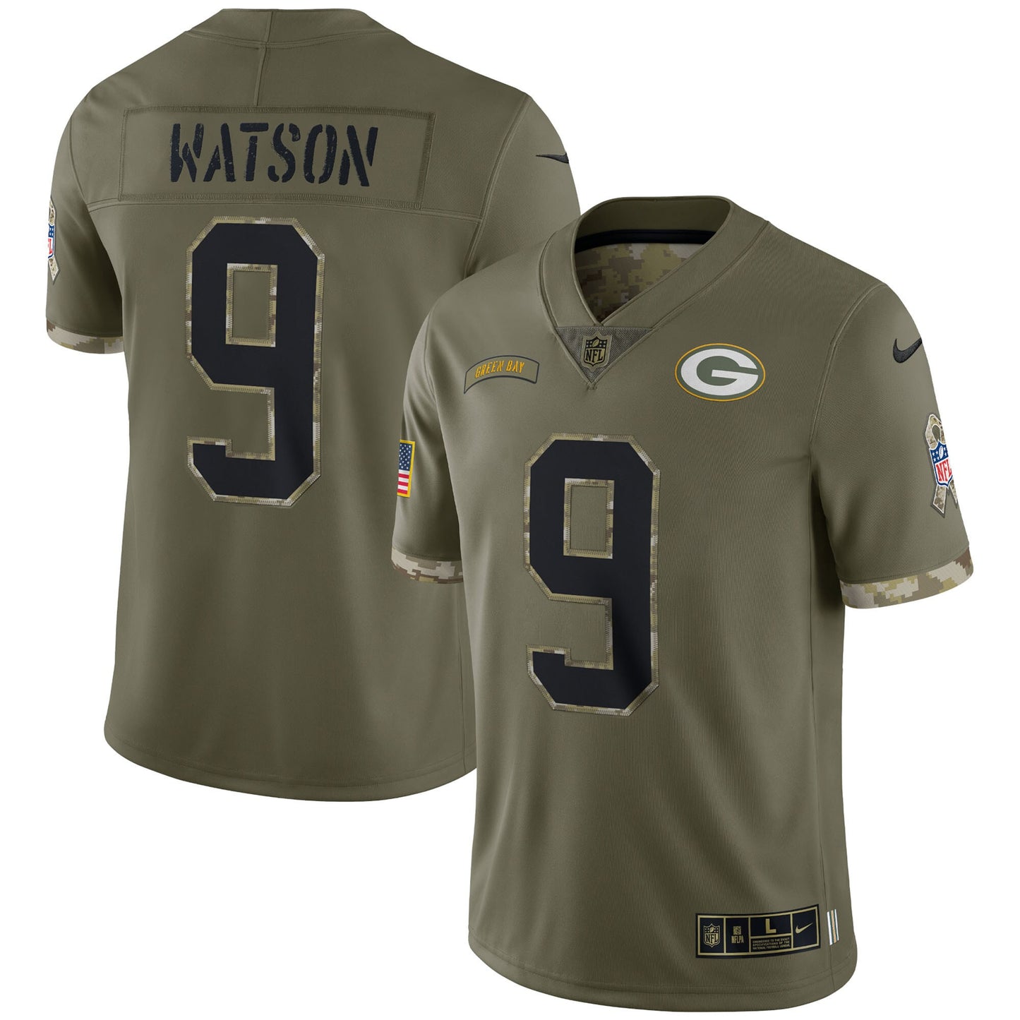 Green Bay Salute To Service Jersey