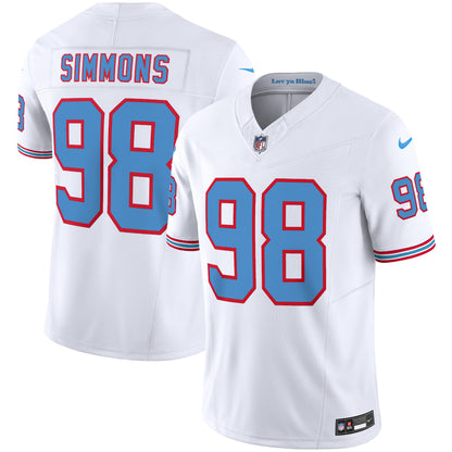 White - Jeffery Simmons