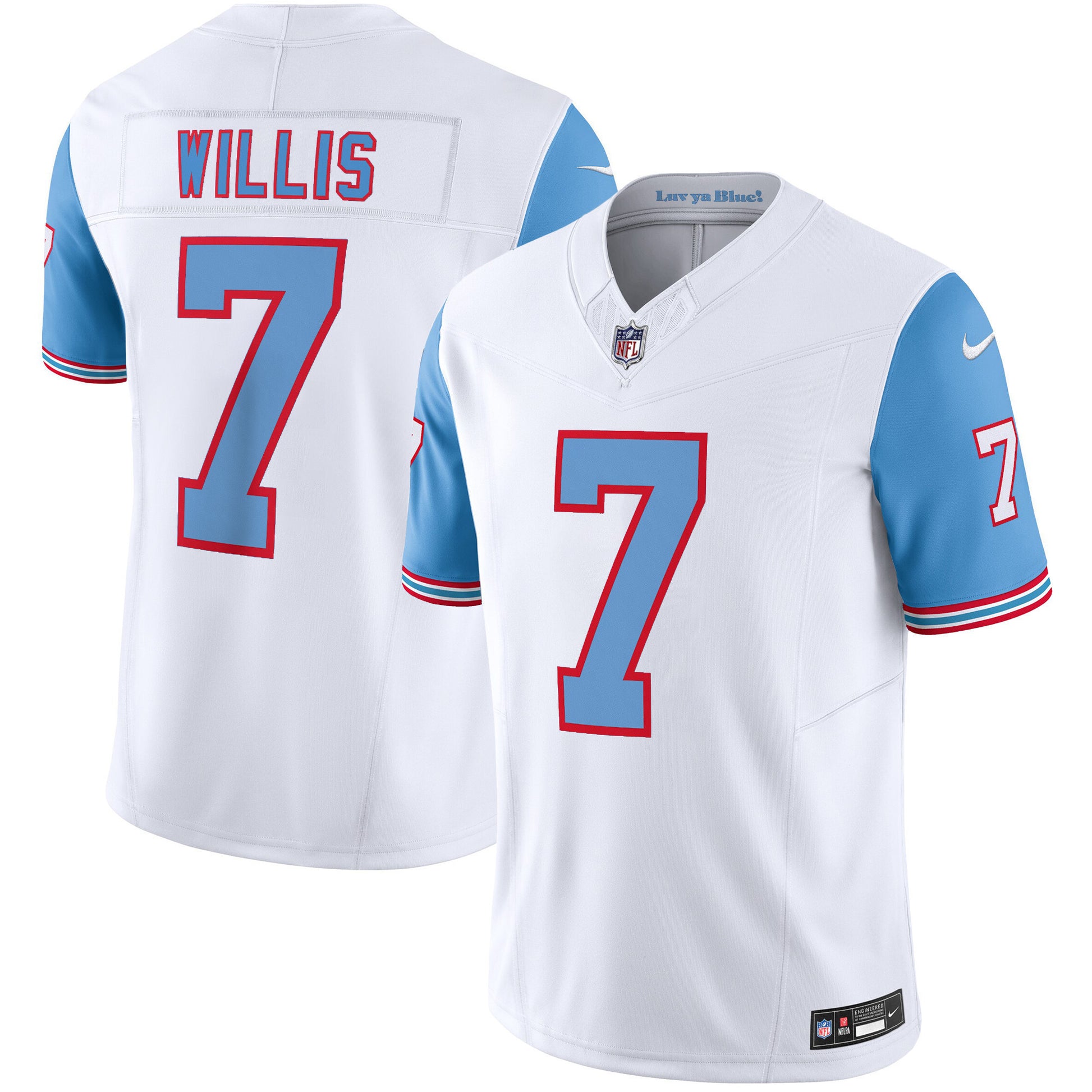 Blue Sleeves - Malik Willis