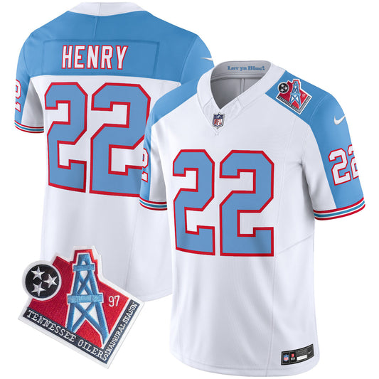 1997 Throwback White Alternate Limited Vapor Jersey