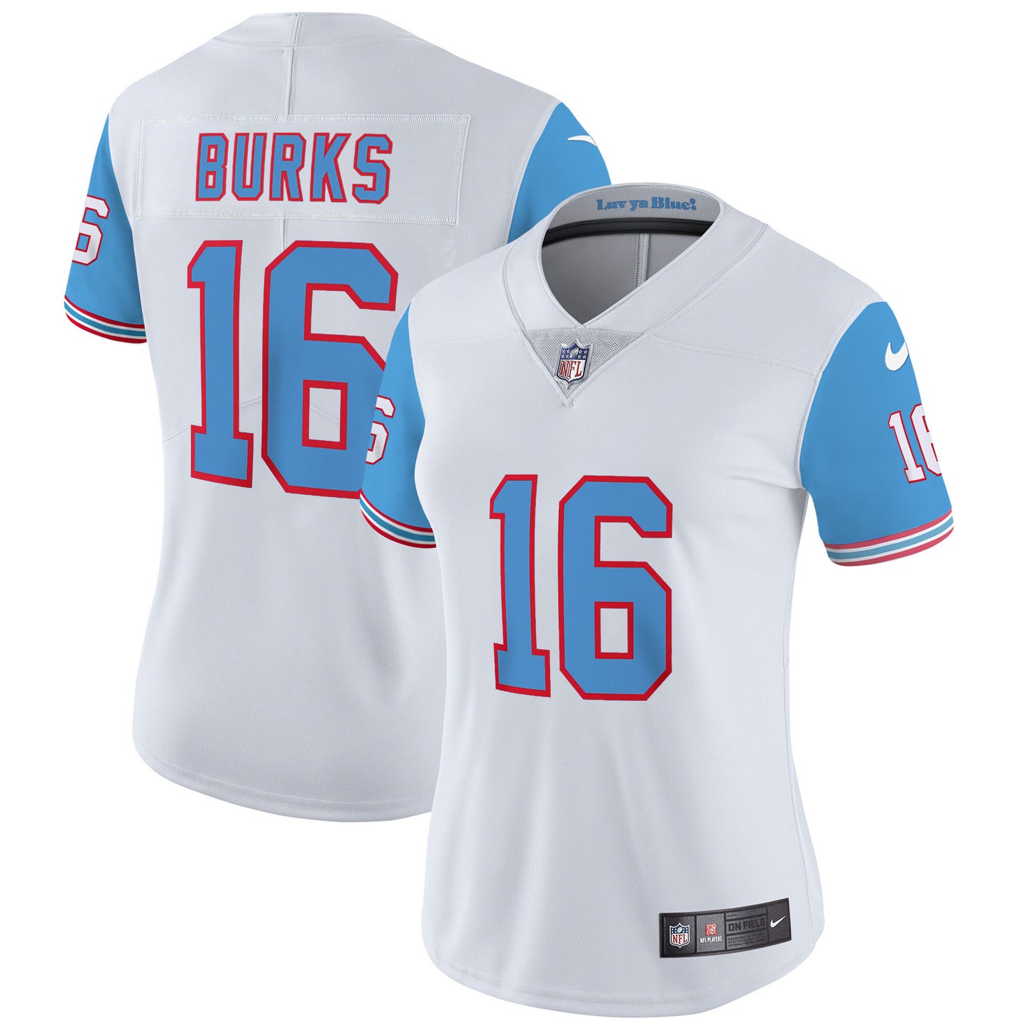 Blue Sleeves - Treylon Burks