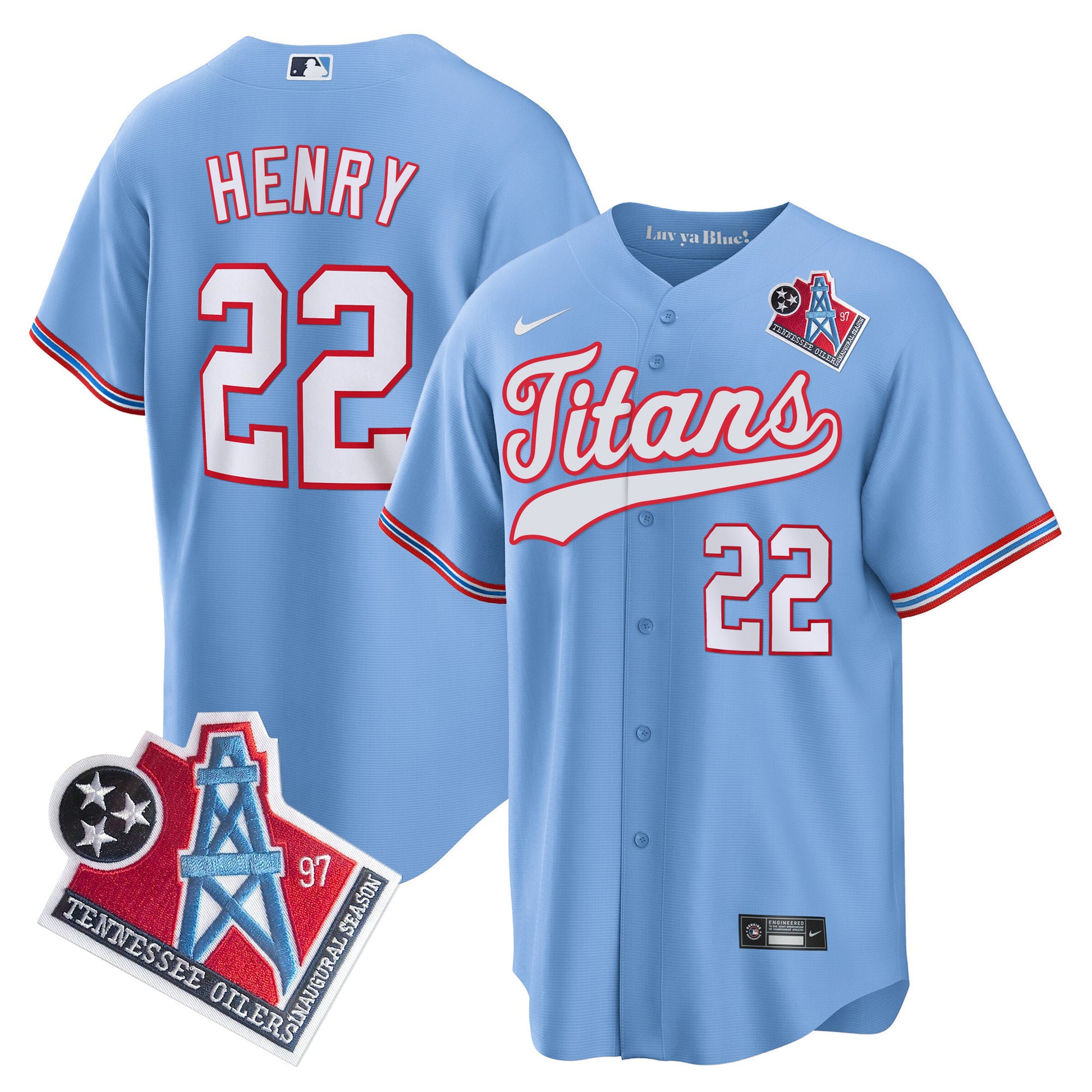 Light Blue - Derrick Henry