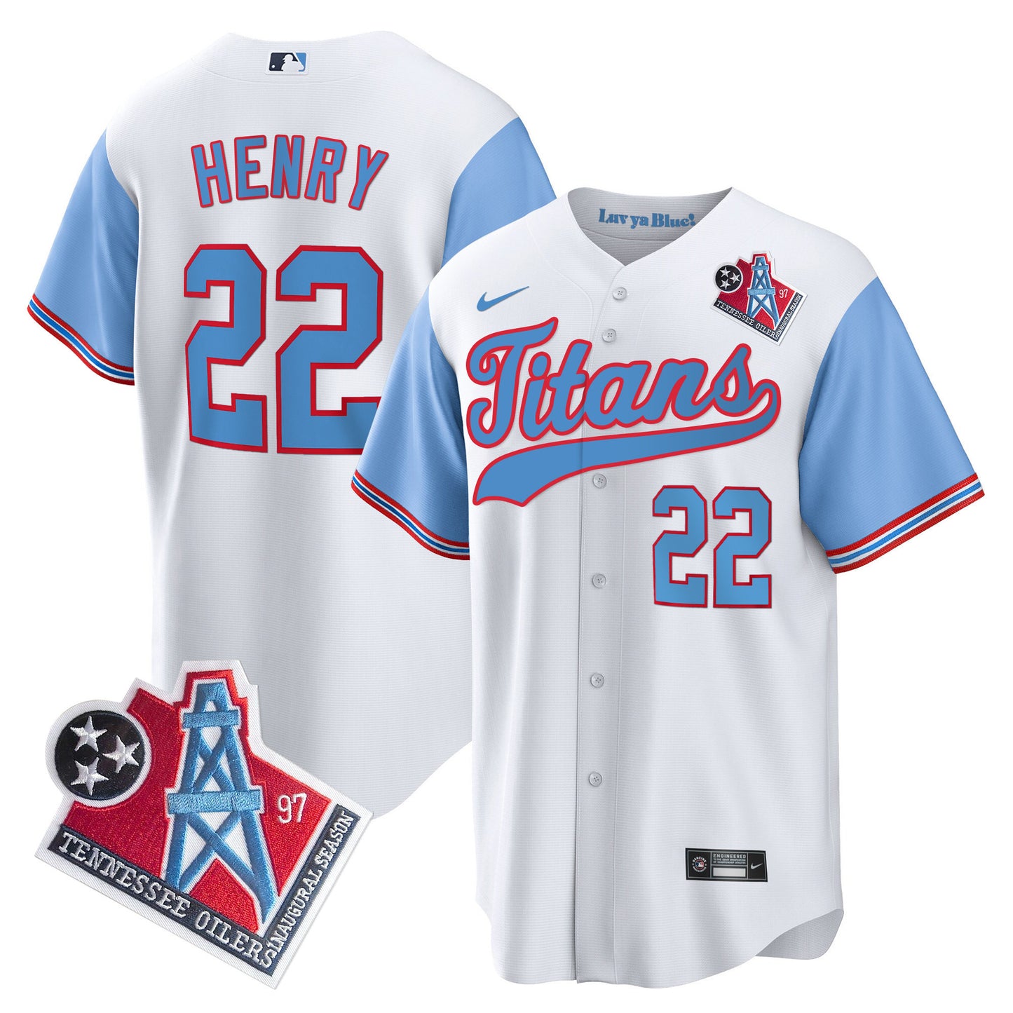 Blue Sleeves - Derrick Henry