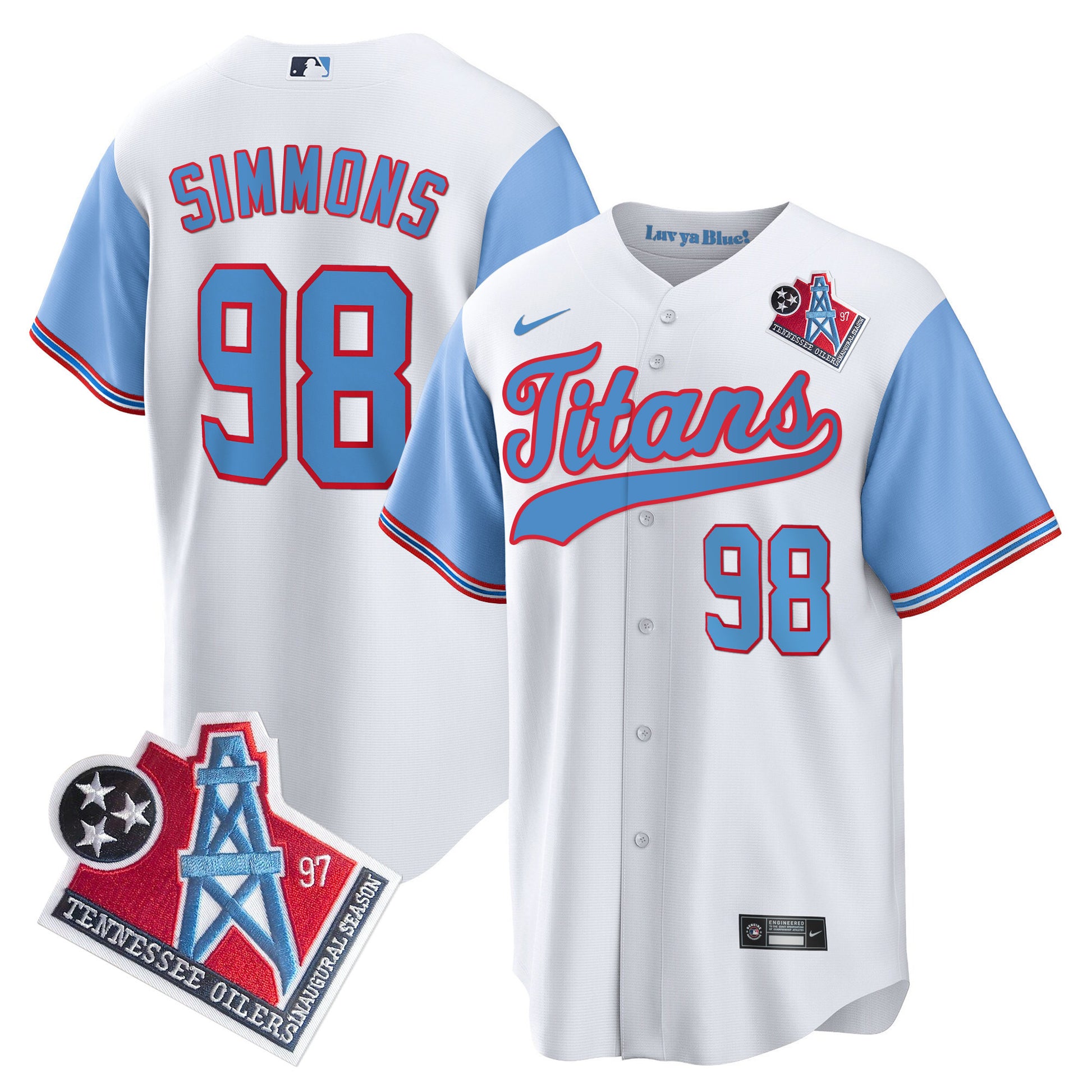 Blue Sleeves - Jeffery Simmons