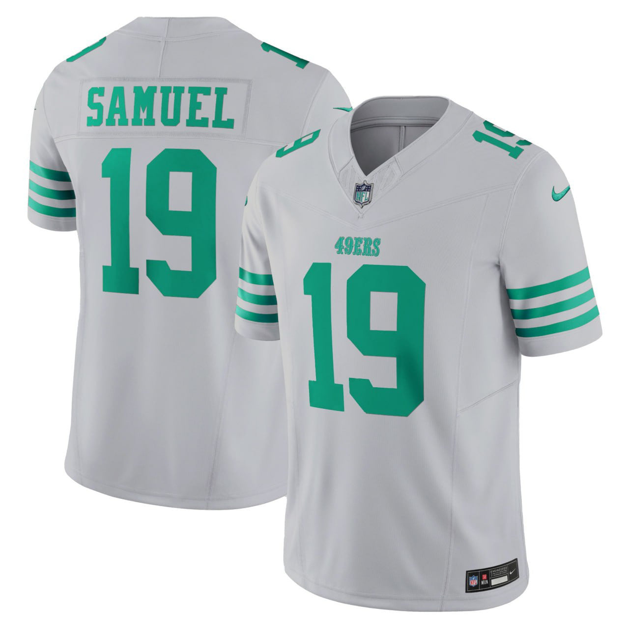 Deebo Samuel San Francisco Gray Jersey