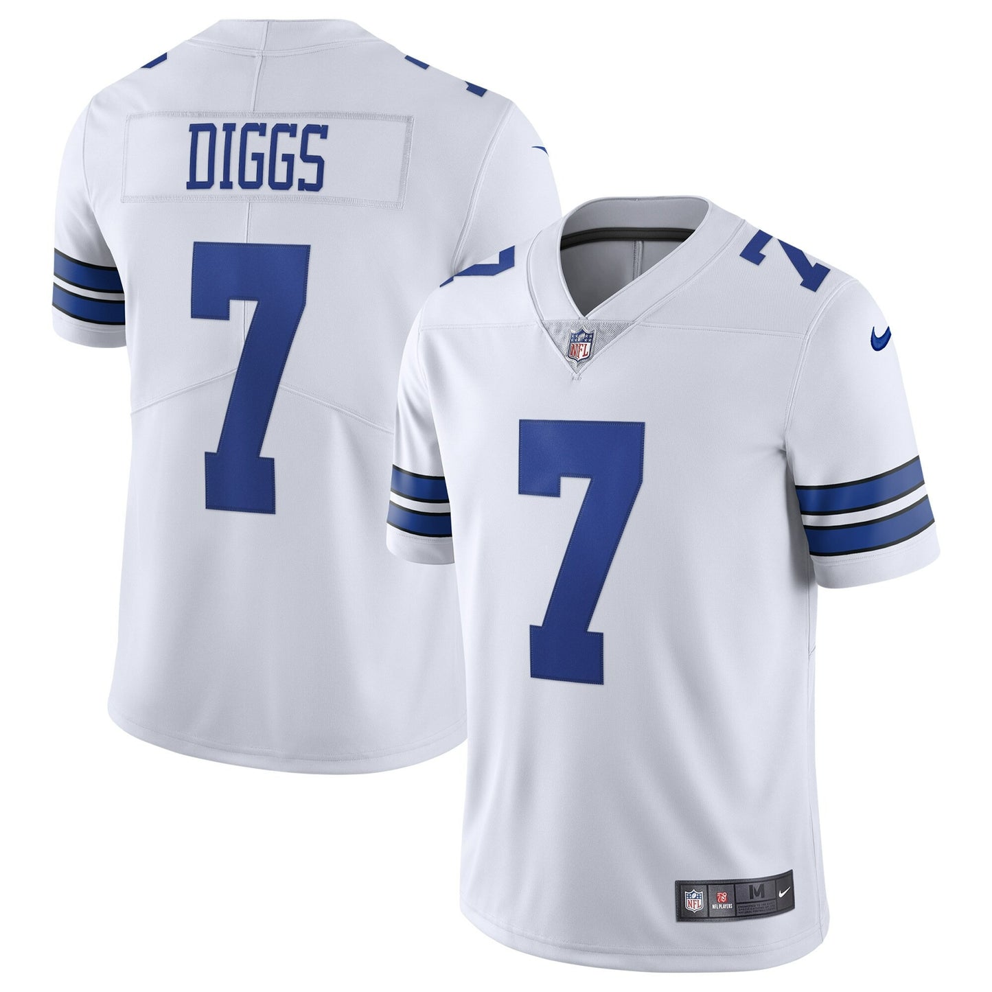 Trevon Diggs Dallas White Jersey