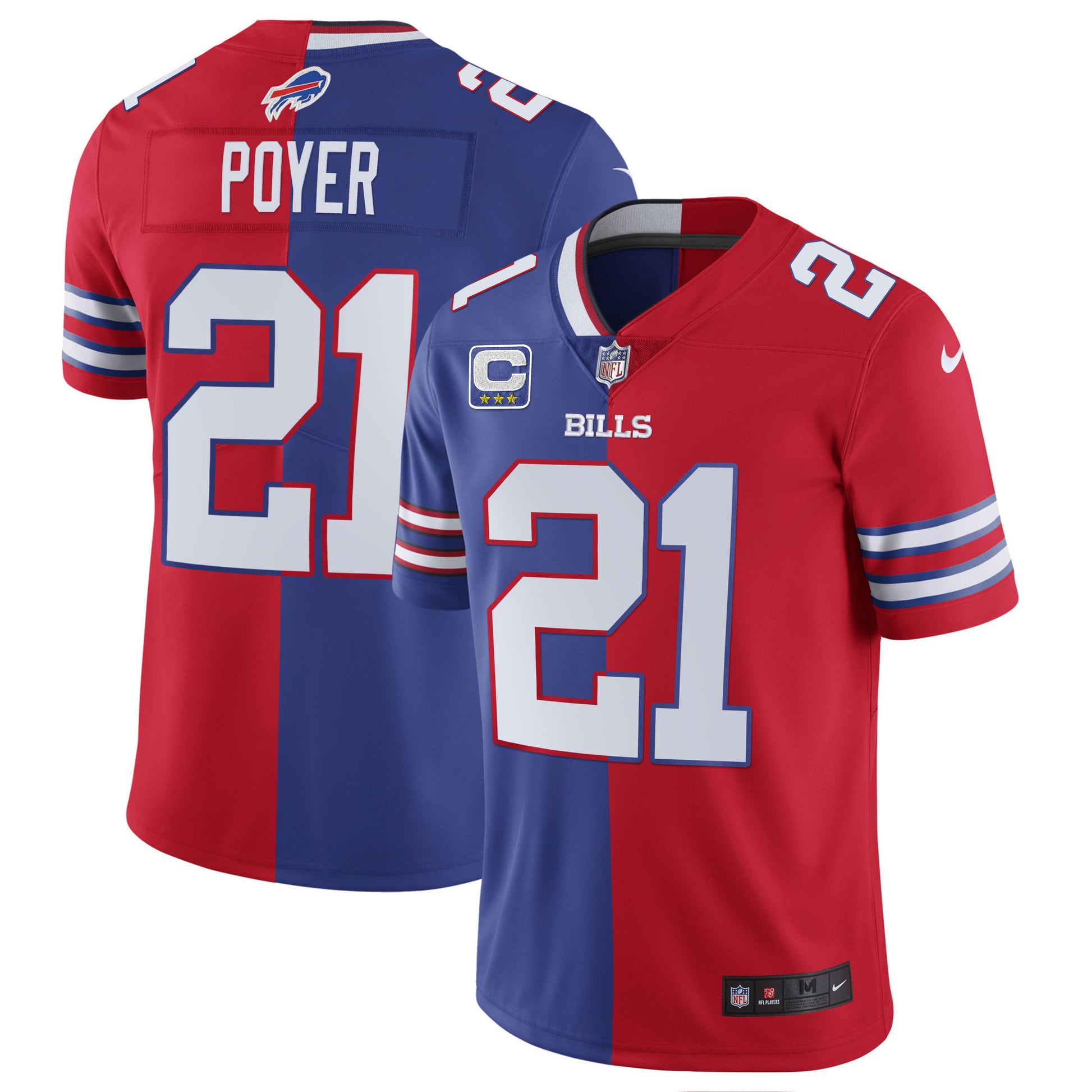 Split Royal Red - Jordan Poyer