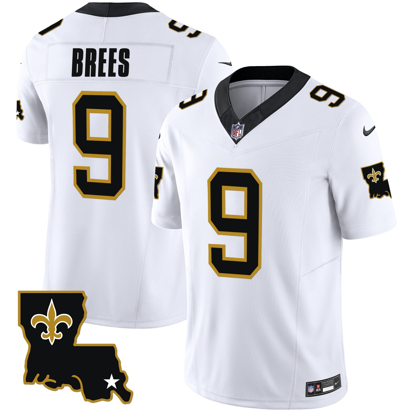 White - Drew Brees