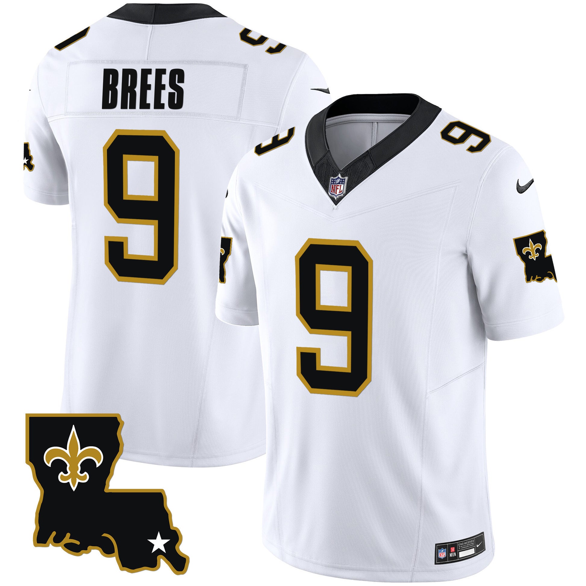 White - Drew Brees