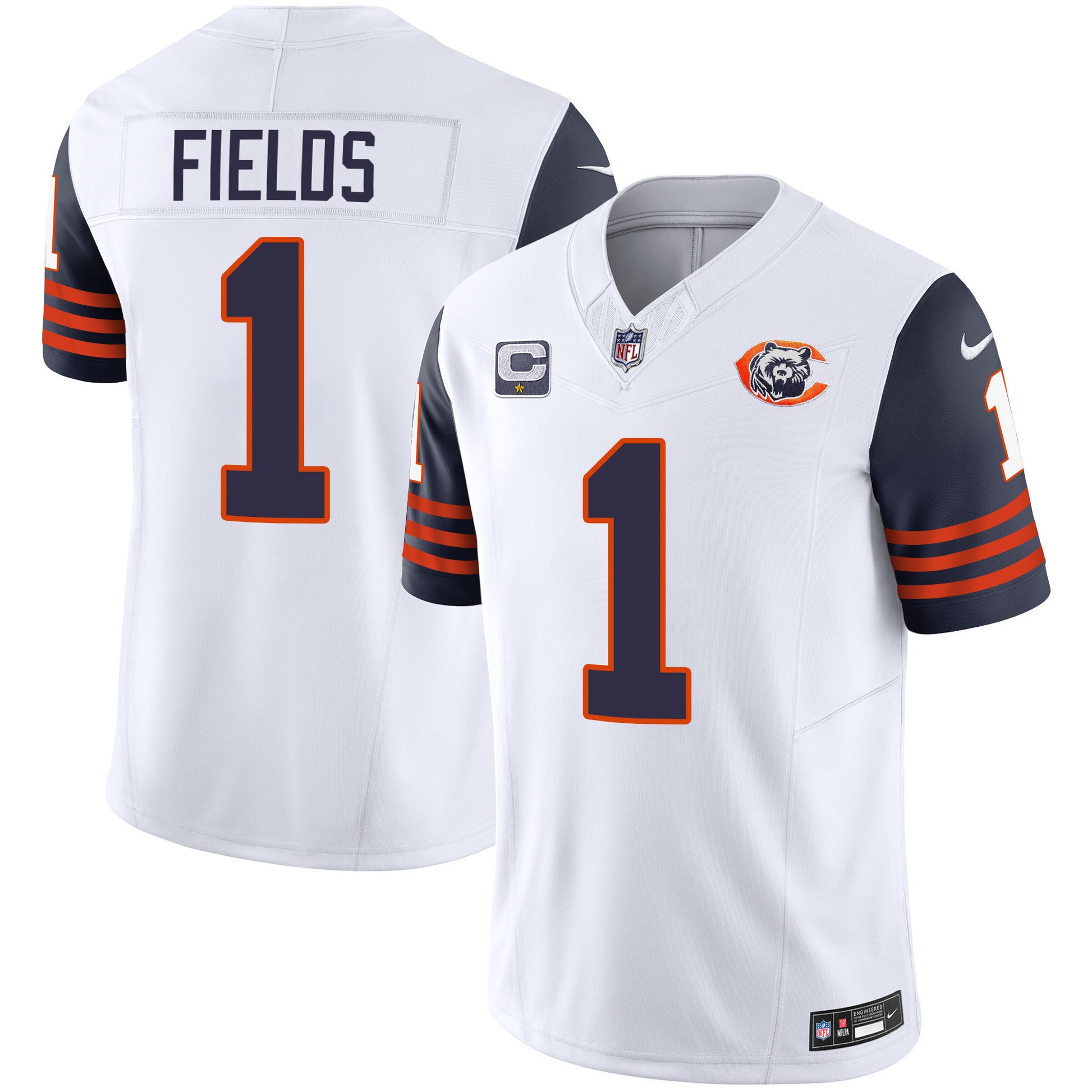 Navy Sleeves - Justin Fields