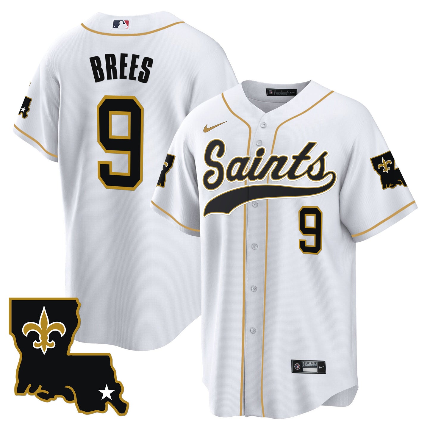 White - Drew Brees
