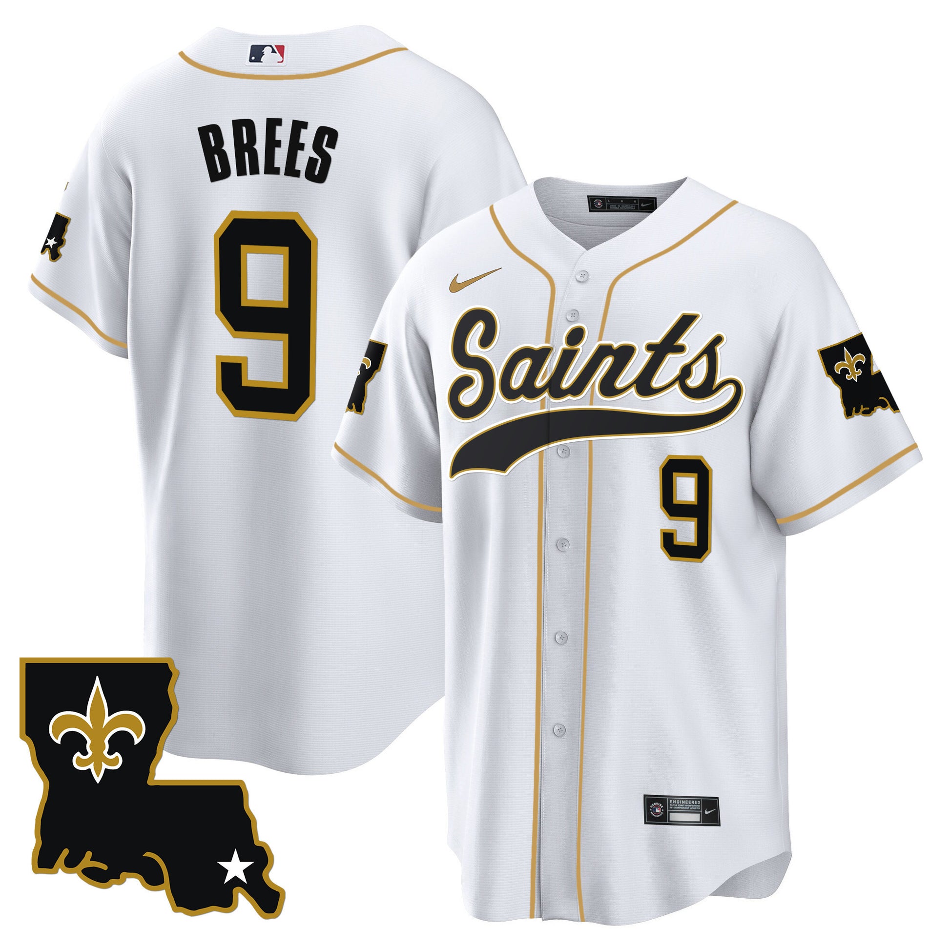 White - Drew Brees