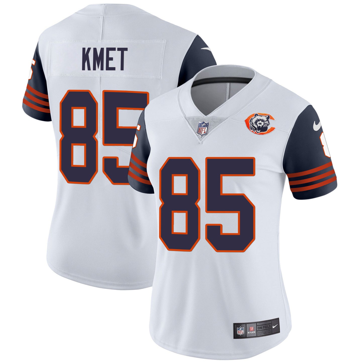 Navy Sleeves - Cole Kmet