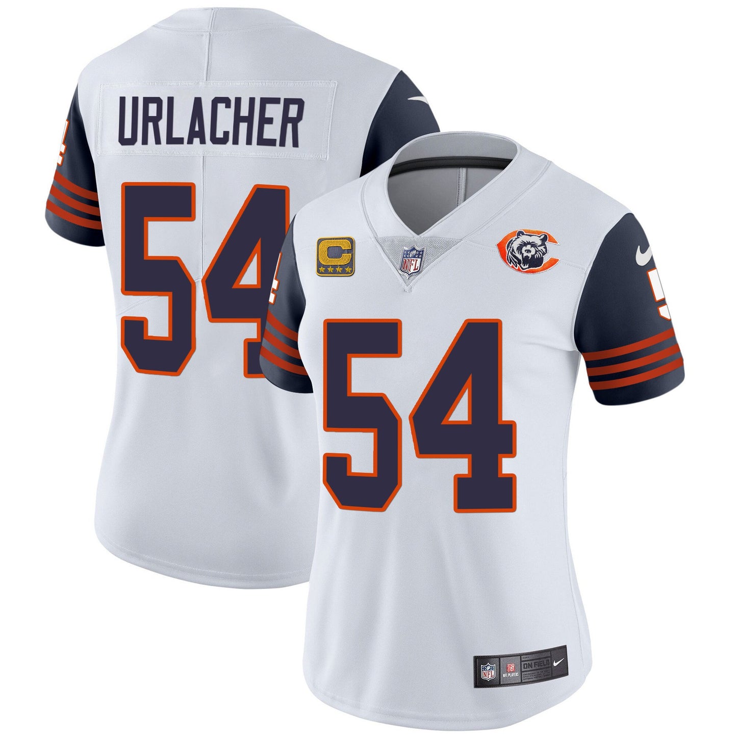 Navy Sleeves - Brian Urlacher