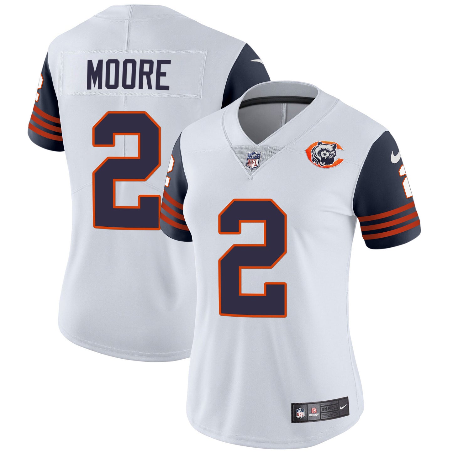 Navy Sleeves - D.J. Moore